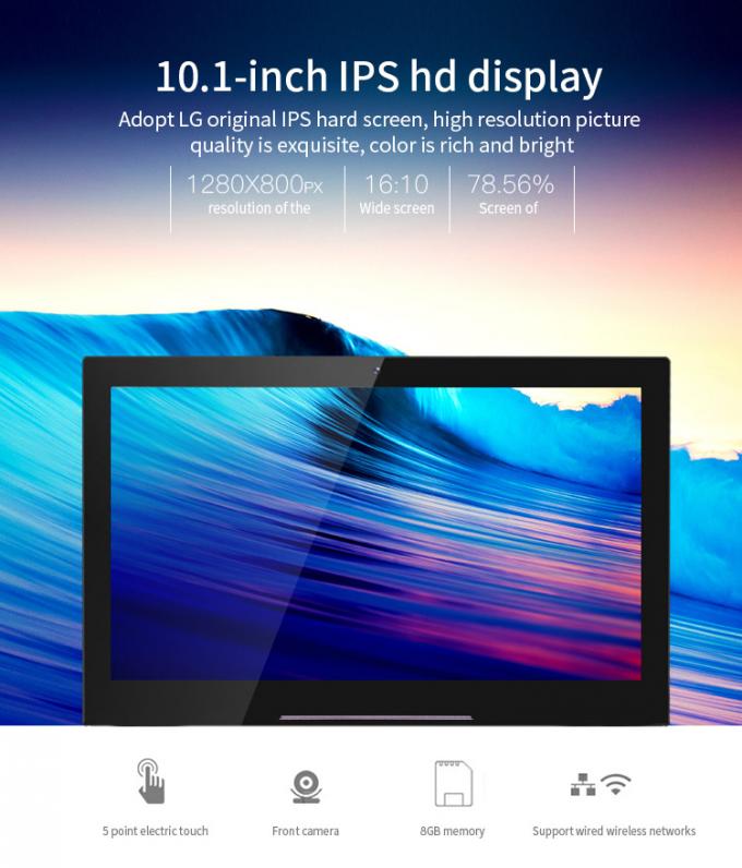 Écran 1280x800 10 d'Android6 IPS