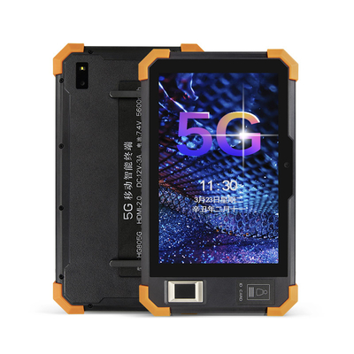 Fonction biométrique de NFC de Tablette de la CE ROHS de scanner rocailleux industriel de code barres