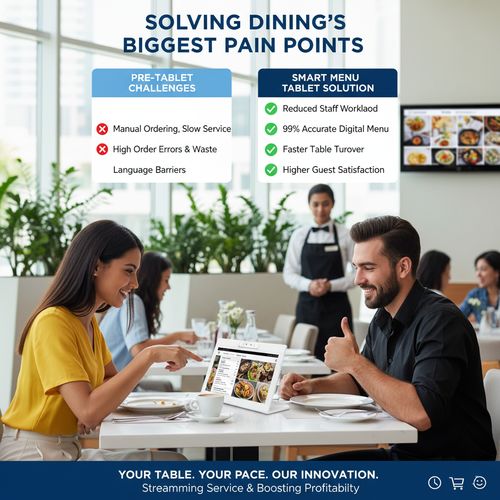 Dernière affaire concernant Réinventer l'efficacité de la restauration avec les tablettes de commande au restaurant à Dubaï