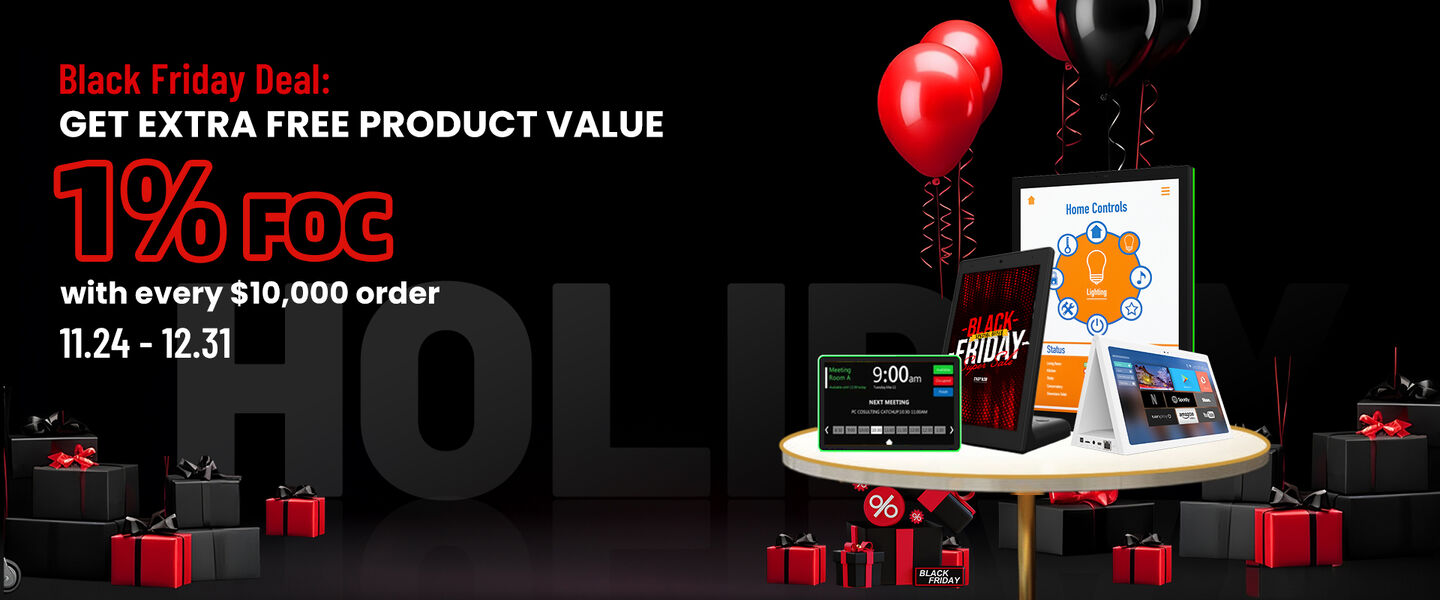 Tablette de réservation de salle de conférence