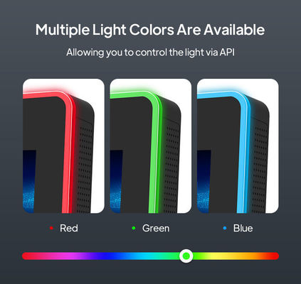 14 pouces RK3568 Système de réservation de salle de réunion Tablette Android Lumière LED entourant