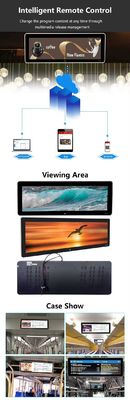 19 pouces sur le mur de type barre publicitaire machine 1920x360 tablette Android