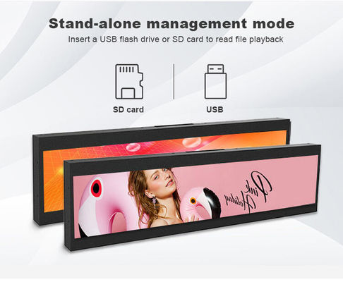19 pouces sur le mur de type barre publicitaire machine 1920x360 tablette Android