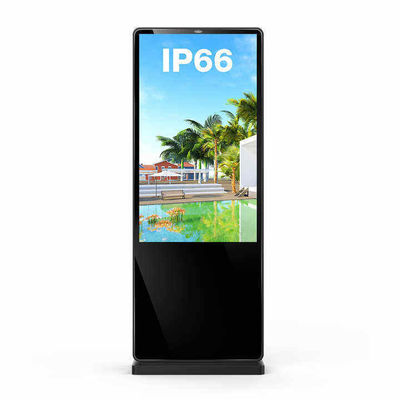 Affichage publicitaire LCD vertical de 86 pouces pour les kiosques intérieurs