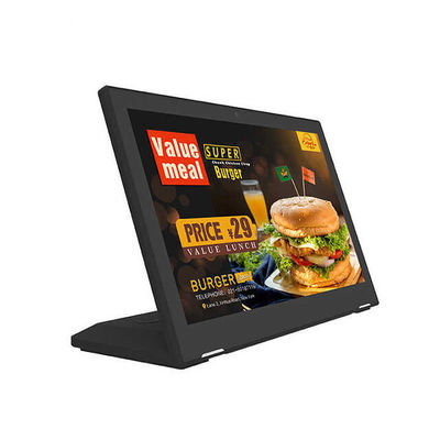 Self-service RK3566 Processeur Tablette pour la commande de restaurant 13.3 pouces POE NFC RGB LED Light Bar 5MP Caméra Android 11