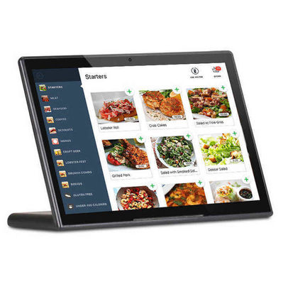 RK3566 Processeur Tablette de commande de restaurant de 17,3 pouces avec résolution HD 1080P et 10 points tactiles