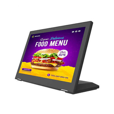 Self-service RK3566 Processeur Tablette pour la commande de restaurant 13.3 pouces POE NFC RGB LED Light Bar 5MP Caméra Android 11