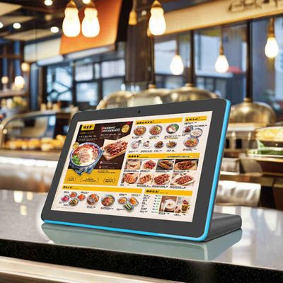 Processeur RK3399 Tablette de restaurant de 10,1 pouces avec POE NFC 5MP Caméra Système Android