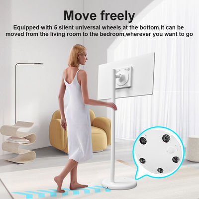 21.5 pouces RK3588 Stand By Me Écran tactile mobile Moniteur de sol debout Android sans fil Portable Smart TV Pour la maison