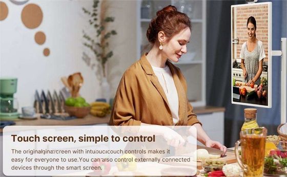 Portable intérieur 24 pouces Android mobile Smart Stand By Me plancher Standing Smart TV