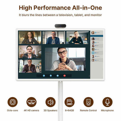 Portable intérieur 24 pouces Android mobile Smart Stand By Me plancher Standing Smart TV