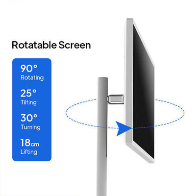 27 pouces RK3566 8+128GB Grande mémoire Stand By Me Portable TV Machine de diffusion en direct