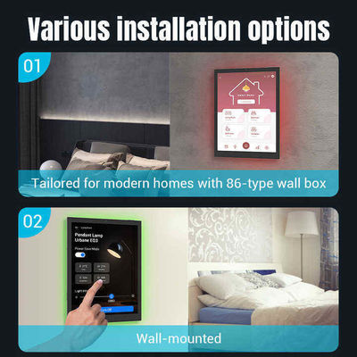 9.7 pouces Android 13 tablette d'automatisation tout en un RK3566 écran de contrôle de la maison intelligente