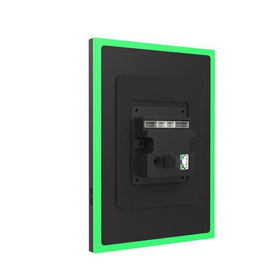 9.7 pouces RK3566 4+32GB POE NFC Mur monté Android 13 Tablette Smart Home Control Tablette PC avec barre lumineuse LED