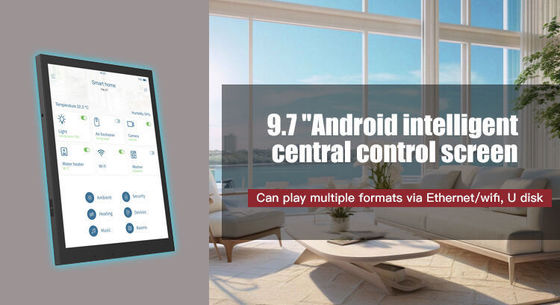 9.7 pouces Android 13 tablette d'automatisation tout en un RK3566 écran de contrôle de la maison intelligente