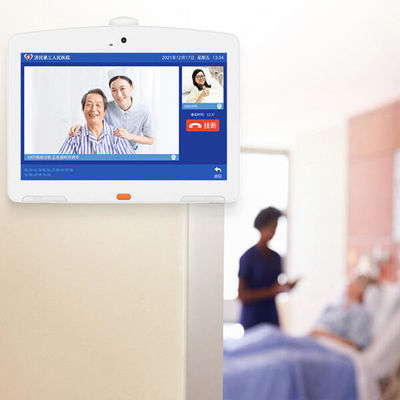 10.1 pouces RK3399 CPU Tablette hospitalière de qualité médicale montée sur le mur avec puissance POE