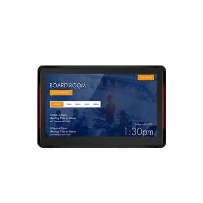 10.1 pouces RK3399 Tablette murale de salle de conférence avec prise en charge NFC et capacité POE pour le système de réservation de salle de réunion