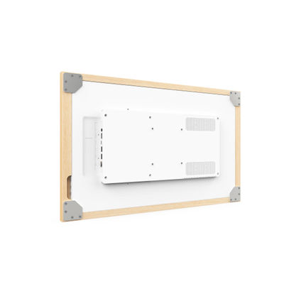 Tablette publicitaire murale 15,6 pouces RK3568 4+32 Go NFC POE Écran tactile Cadre en bois pour entreprise Tablette Android 14