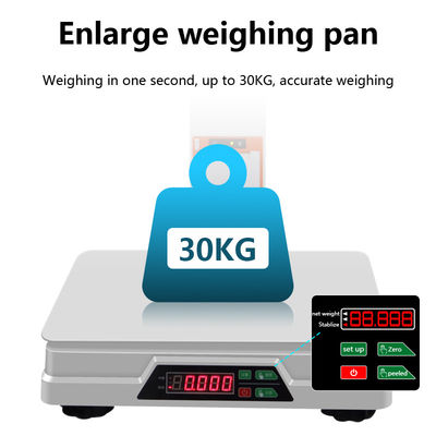 Terminal de point de vente à double écran tactile 15,6+14 pouces avec balance, lecteur de codes-barres et imprimante thermique pour la vente au détail