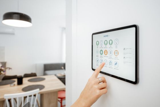 Oem Odm Smart Home 10,1 pouces RK3288 Tablette murale montée Nfc Poe Tablette Android avec lumière LED