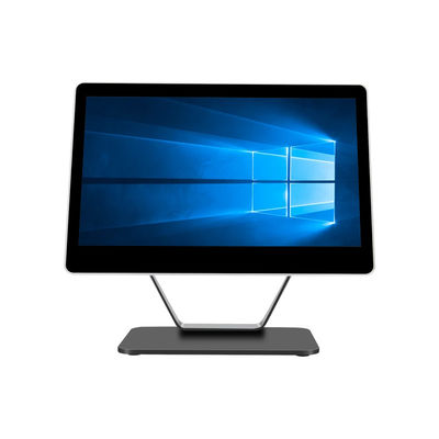 Terminal de point de vente à écran tactile capacitif LCD 15,6" Win7/8/10, caisse enregistreuse tout-en-un pour l'industrie hôtelière