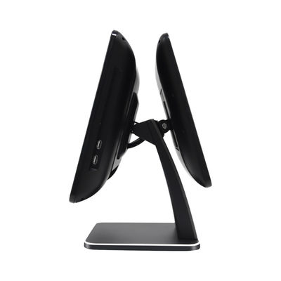 Système de point de vente à écran tactile 15,6 pouces Win7/10 Terminal de paiement avec imprimante Caisse enregistreuse électronique de bureau avec imprimante