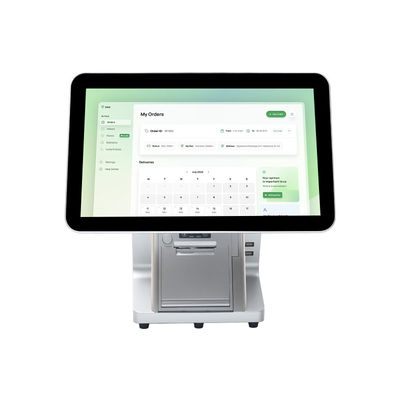 Compatible avec Android 15.6 pouces Moniteur système POS à double écran Moniteur tactile IPS durable pour le restaurant du supermarché