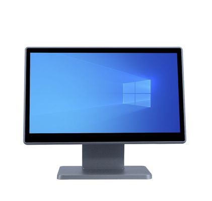 8 Go de mémoire DDR3 15,6 pouces FHD Ultra Thin Frame Full HD Résolution Win11 Système Android POS Écran tactile POS tout en un