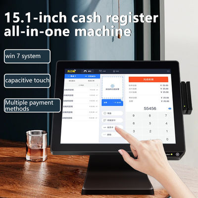 Caisse enregistreuse tactile 15.1/15.6 pouces pour points de vente (POS) en magasin et restaurant, paiement NFC
