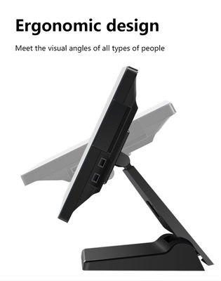 Caisse enregistreuse tactile 15.1/15.6 pouces pour points de vente (POS) en magasin et restaurant, paiement NFC