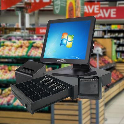 Imprimante à transfert thermique et afficheur client pour un paiement en espèces sans problème dans le système de point de vente (POS) du centre commercial