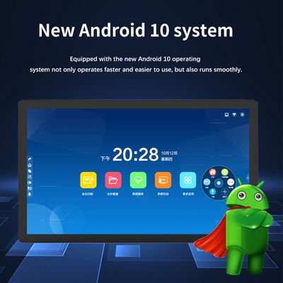 Montage murale de 32 pouces Affichage commercial Publicité d'affichage numérique tablette Android PC NFC POE écran tactile kiosque d'affaires