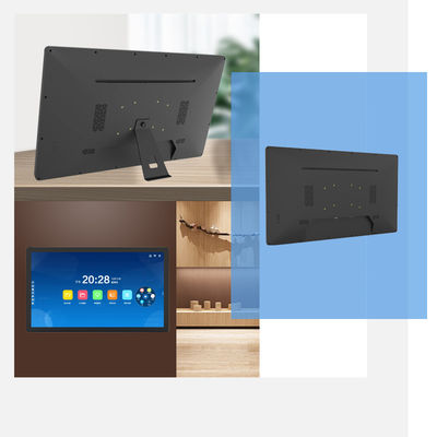 Montage murale de 32 pouces Affichage commercial Publicité d'affichage numérique tablette Android PC NFC POE écran tactile kiosque d'affaires