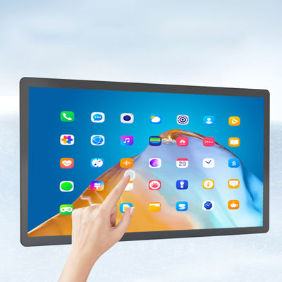 Montage murale de 32 pouces Affichage commercial Publicité d'affichage numérique tablette Android PC NFC POE écran tactile kiosque d'affaires