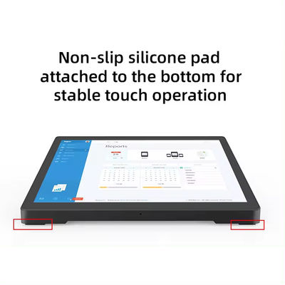 Tablette Android tout-en-un de bureau 8 pouces avec écran tactile, wifi, caméra frontale, libre-service professionnel pour hôtel, banque, lieu public