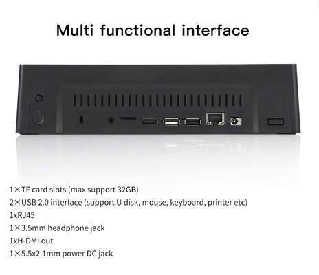 10.1 pouces bureau horizontal android tablette pc ordinateur écran tactile RJ45 POE lecteur NFC secteur industriel entreprise hôtel restaurant commerce de détail