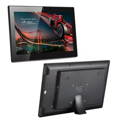 Mur vidéo LCD de 23,6 pouces, affichage publicitaire numérique, Rockchip quad core, alimentation POE, NFC, 4 Go, 32 Go, écran tactile pour magasins de détail