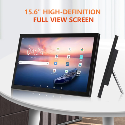 Tablette PC Android 14 pouces et 15,6 pouces, avec emplacement pour carte SIM, réseau 4G LTE, POE, NFC, écran tactile, Quad core, pour l'éducation des enfants, les jeux et l'affichage commercial.