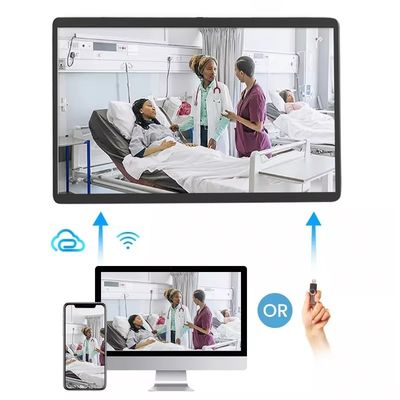 Tablette Android 14 pouces avec connectivité 4G LTE et processeur Quad-Core pour montage mural et affichage d'affiches numériques