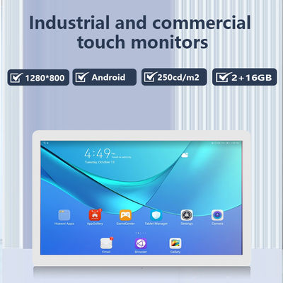 Tablette Android 14 pouces avec connectivité 4G LTE et processeur Quad-Core pour montage mural et affichage d'affiches numériques