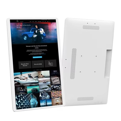 Montage murale 24 pouces Android 12 tablette PC POE NFC écran tactile LCD affichage commercial affichage publicitaire numérique lecteur vidéo