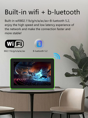 Tablette PC Android POE NFC à écran tactile de 8 pouces pour entreprise, montage mural, avec affichage numérique et éclairage LED, système de réservation de salles de réunion