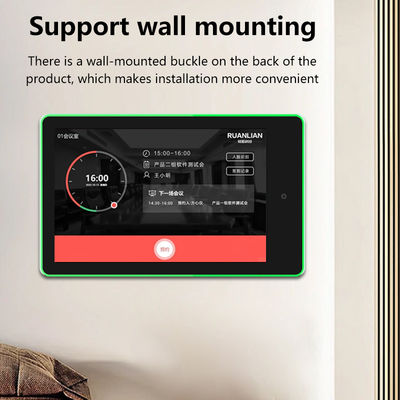 Tablette Android 10,1 pouces à montage mural avec processeur RK3566 Quad Core et alimentation PoE pour système de réservation de salle de réunion