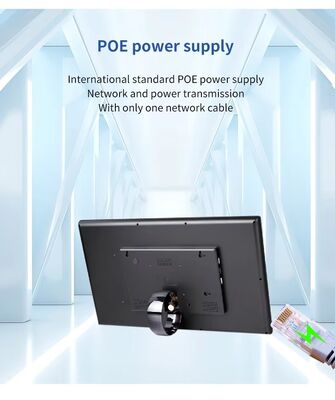 Tablette PC Android RK3566 commerciale 24 pouces à montage mural, affichage numérique pour menu de restaurant, café, magasin