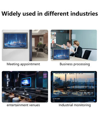 Montage murale 15,6 pouces 1080p IPS Windows 10 OS PC tablette POE NFC RJ45 Wi-Fi Écran tactile