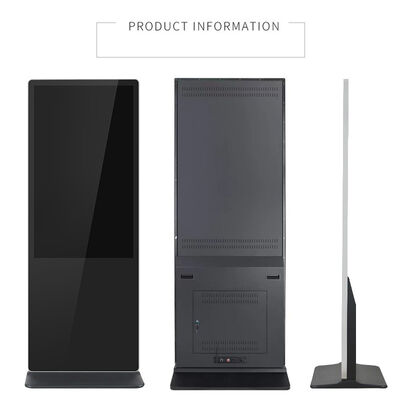 Affichage numérique de signalisation numérique de plancher de 43 pouces affichage publicitaire LCD écran tactile afficheur de kiosque intelligent pour centre commercial