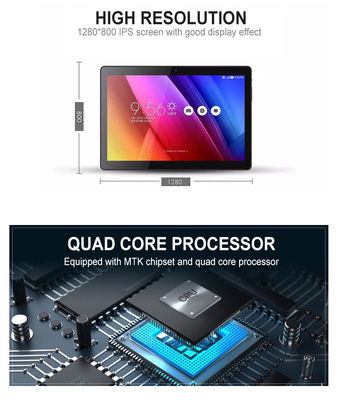 Tablette industrielle Android 7.0 Quad Core de 10,1 pouces avec écran tactile