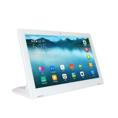 Tablette Android PC de bureau en forme de L de 17 pouces Poe NFC pour la commande au restaurant et la vente au détail POS