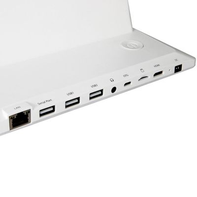 Tablette Android PC de bureau en forme de L de 17 pouces Poe NFC pour la commande au restaurant et la vente au détail POS