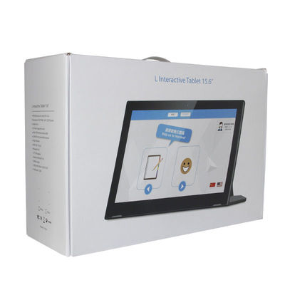 Tablette Android PC de bureau en forme de L de 17 pouces Poe NFC pour la commande au restaurant et la vente au détail POS